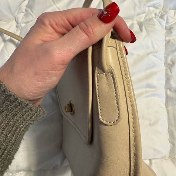 Vintage coach quincy bag in bone - Picture 4 of 9